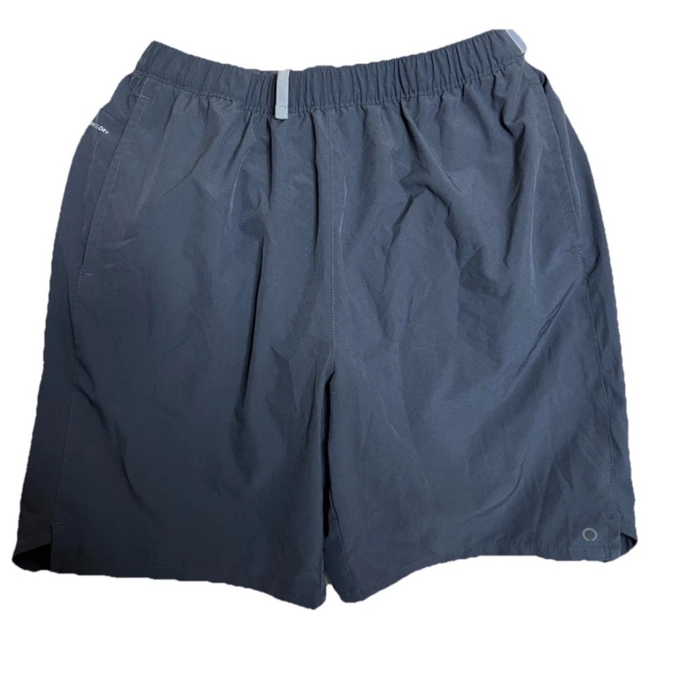 Skora Men’s Lined Gym Shorts Size L Quick Dry Blue Comfortable